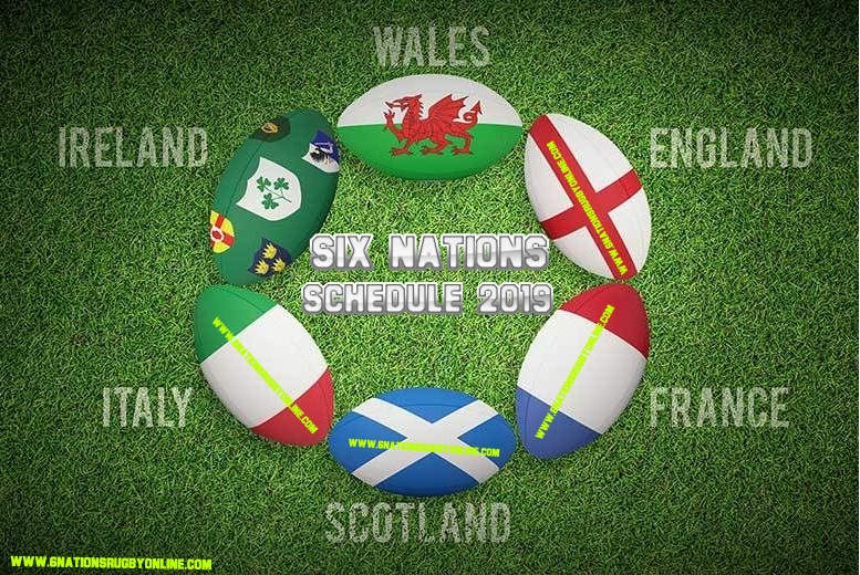 Six Nations 2019 Schedule