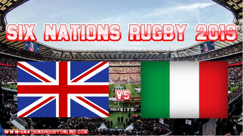England VS Italy Rugby Live Stream On 9 March 2019