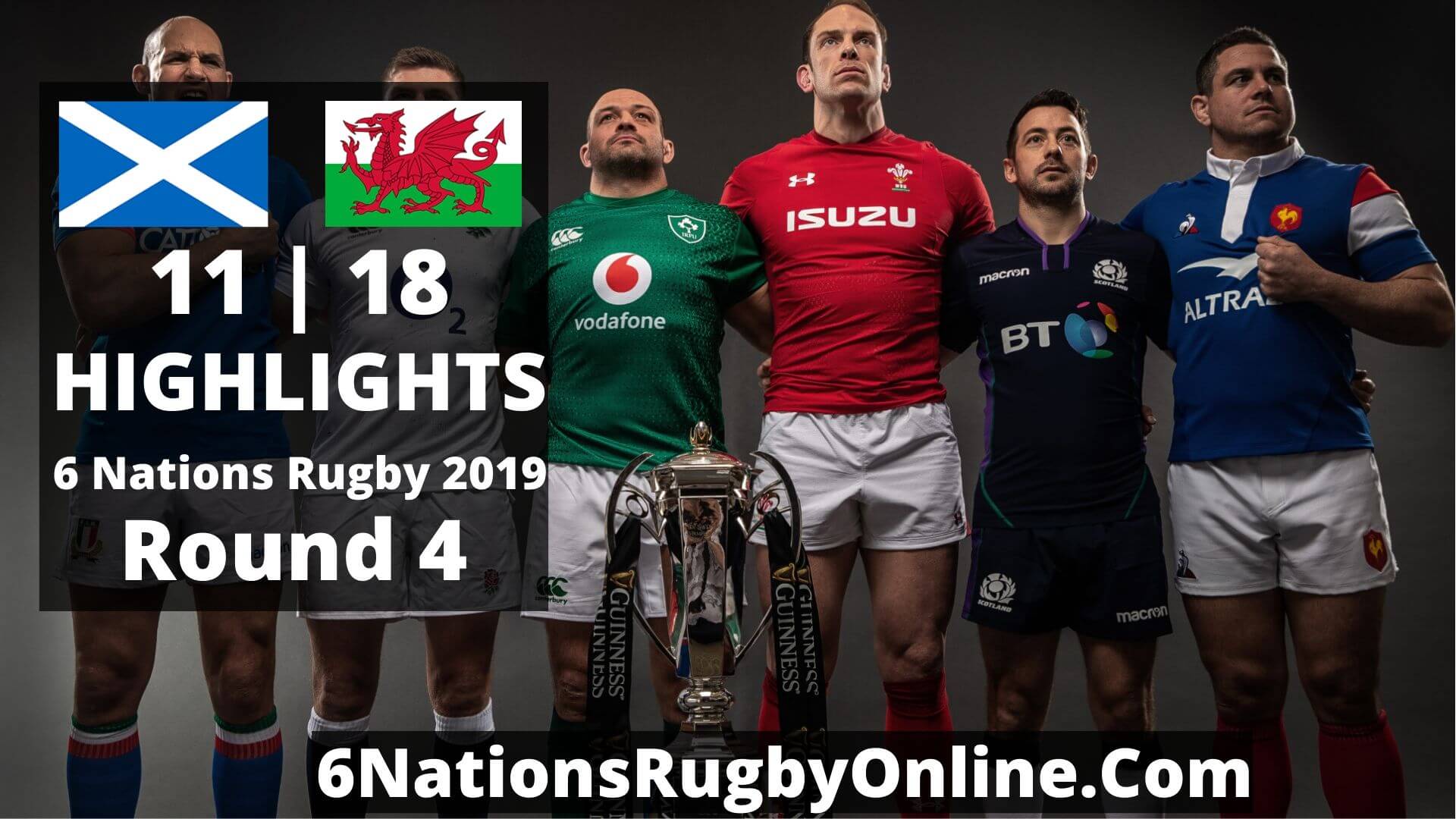 Scotland Vs Wales Highlights 2019 Six Nations Rugby Round 4