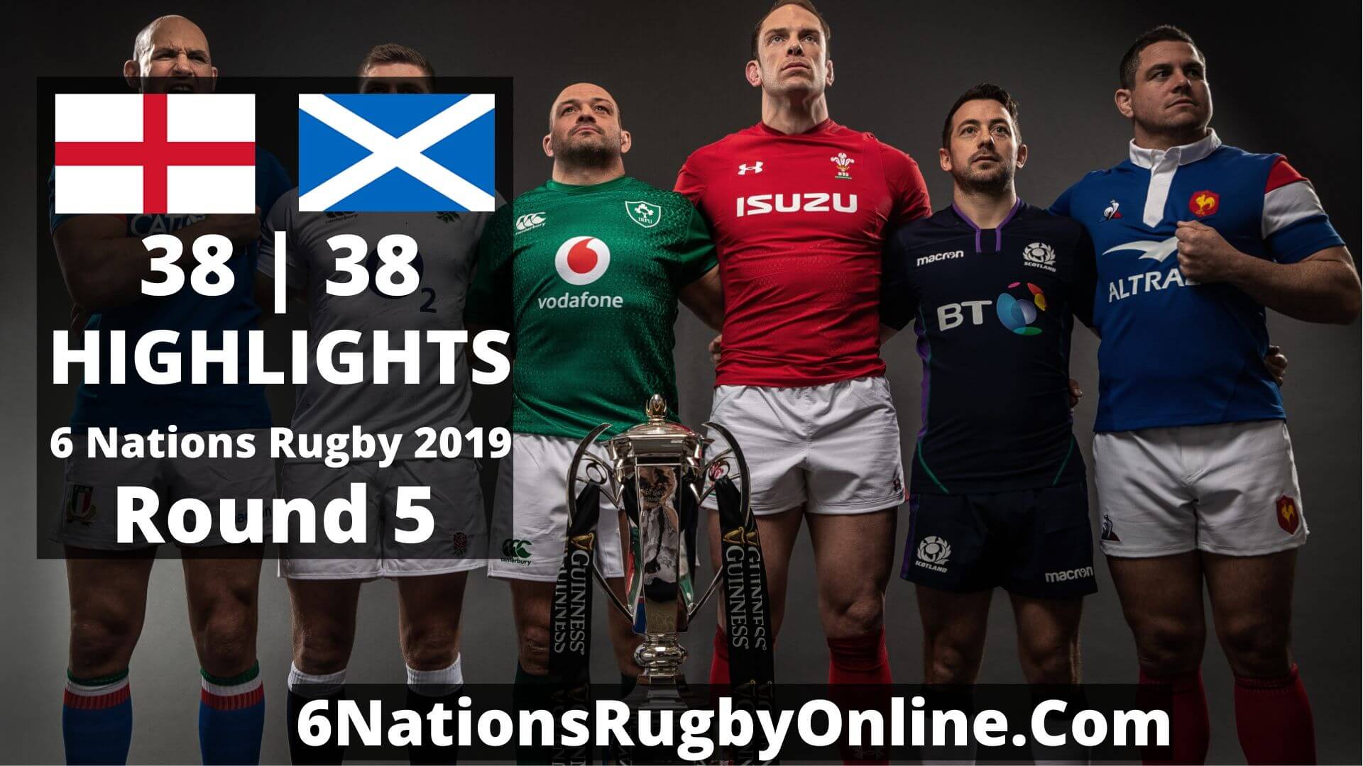 England Vs Scotland Highlights 2019 Six Nations Rugby Round 5