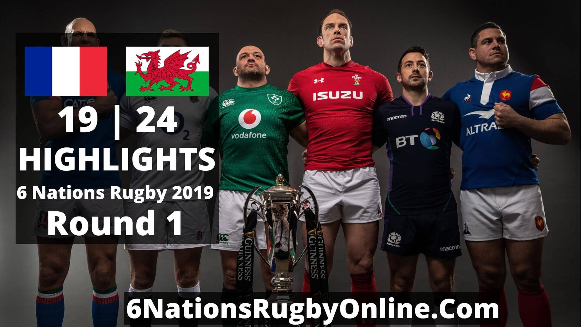 France Vs Wales Highlights 2019 Six Nations Rugby Round 1