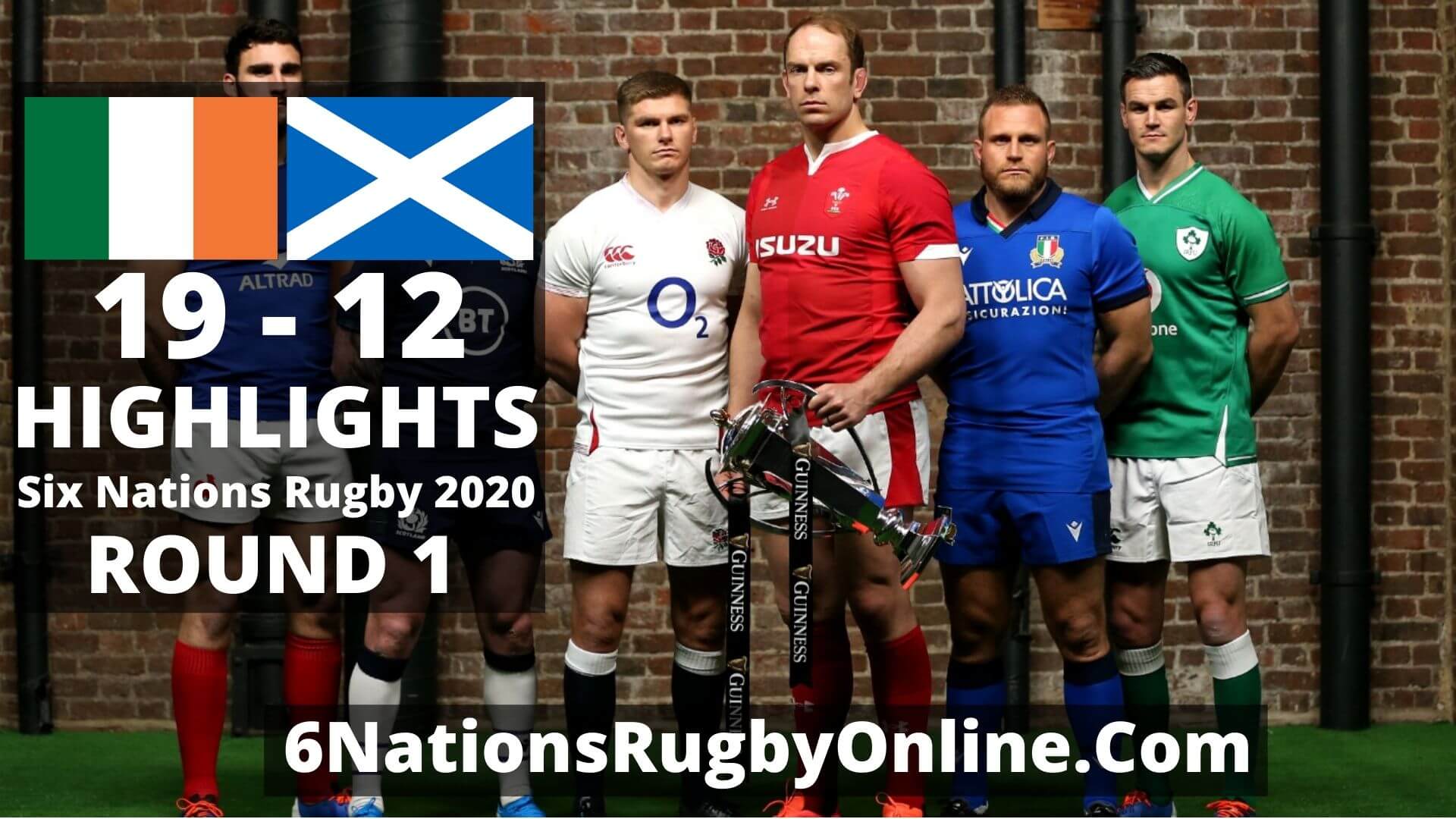 Ireland vs Scotland Six Nations Rugby Highlights 2020 Full Match Replay