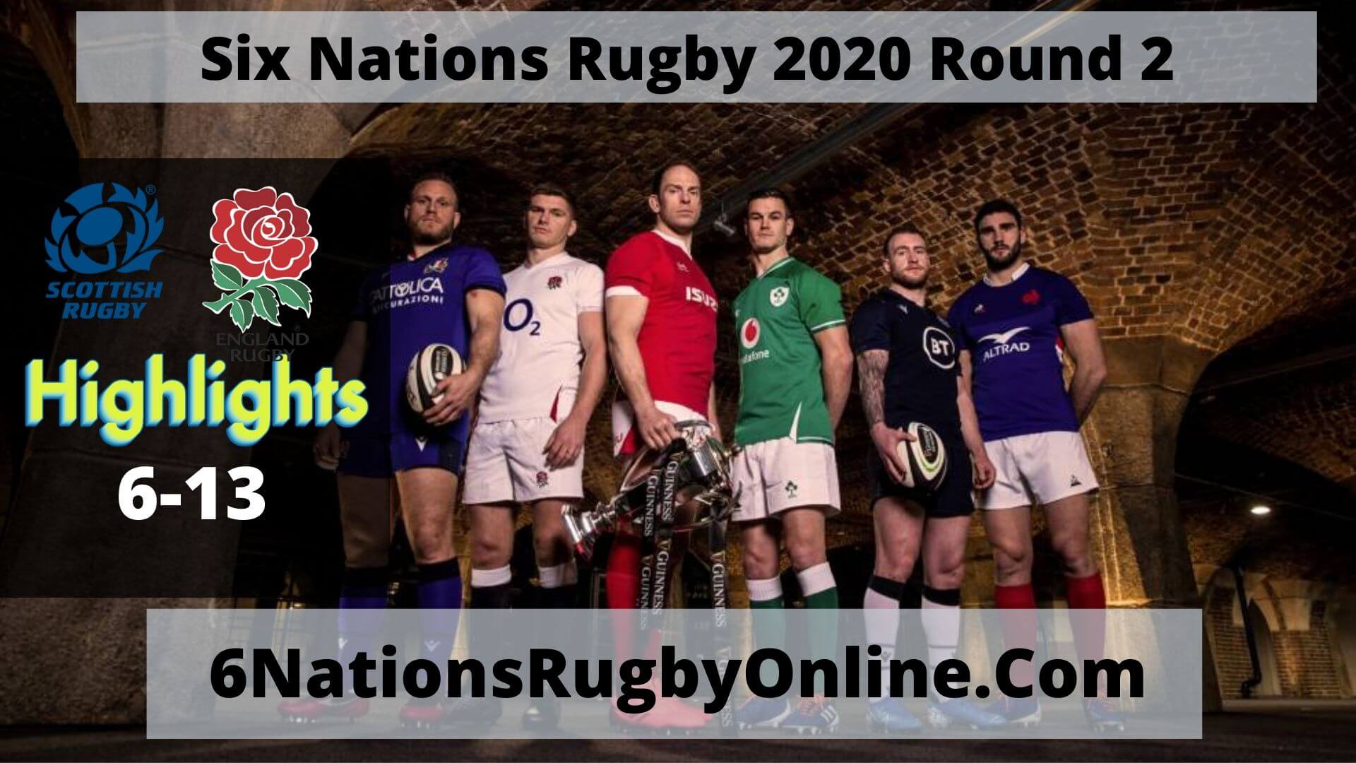 Scotland VS England Highlights 2020 Six Nations Rugby Round 2