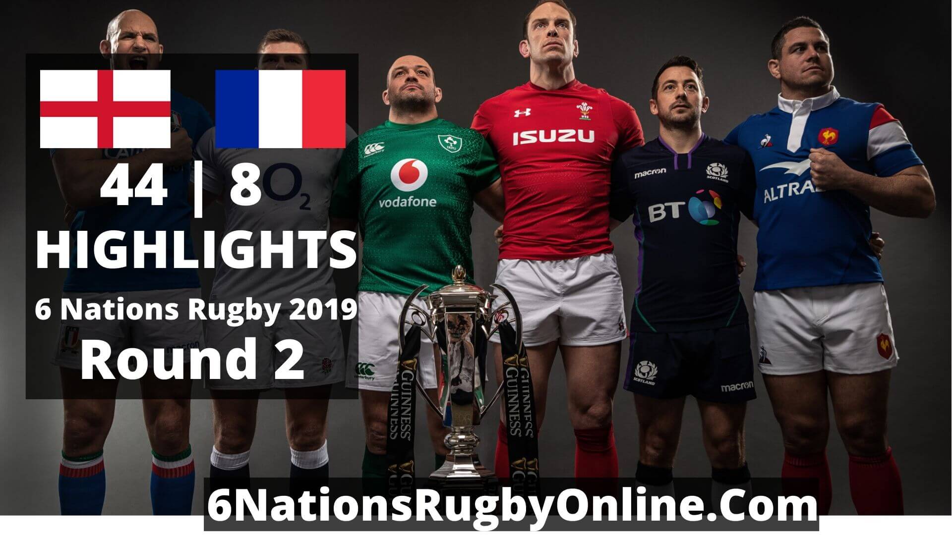 England Vs France Highlights 2019 Six Nations Rugby Round 2