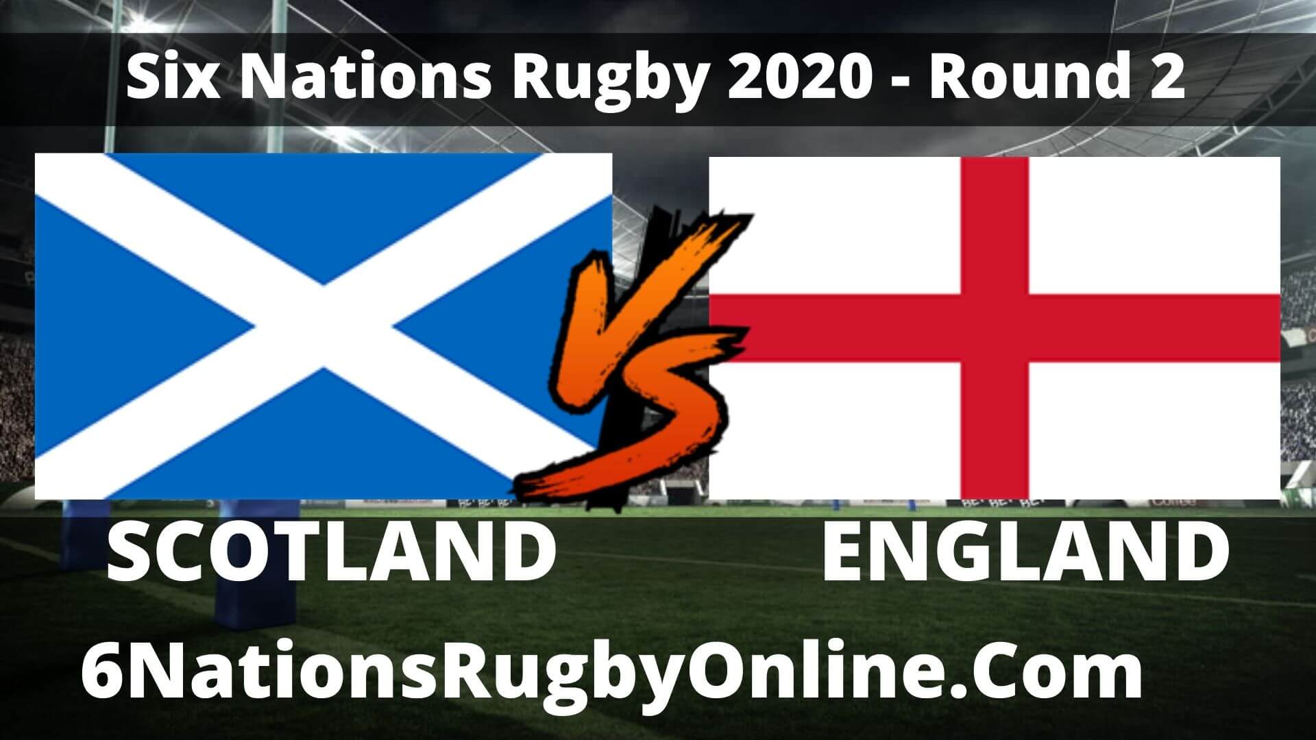 England VS Scotland live 2020 Six Nations Rugby & Full Match Replay, RD 2