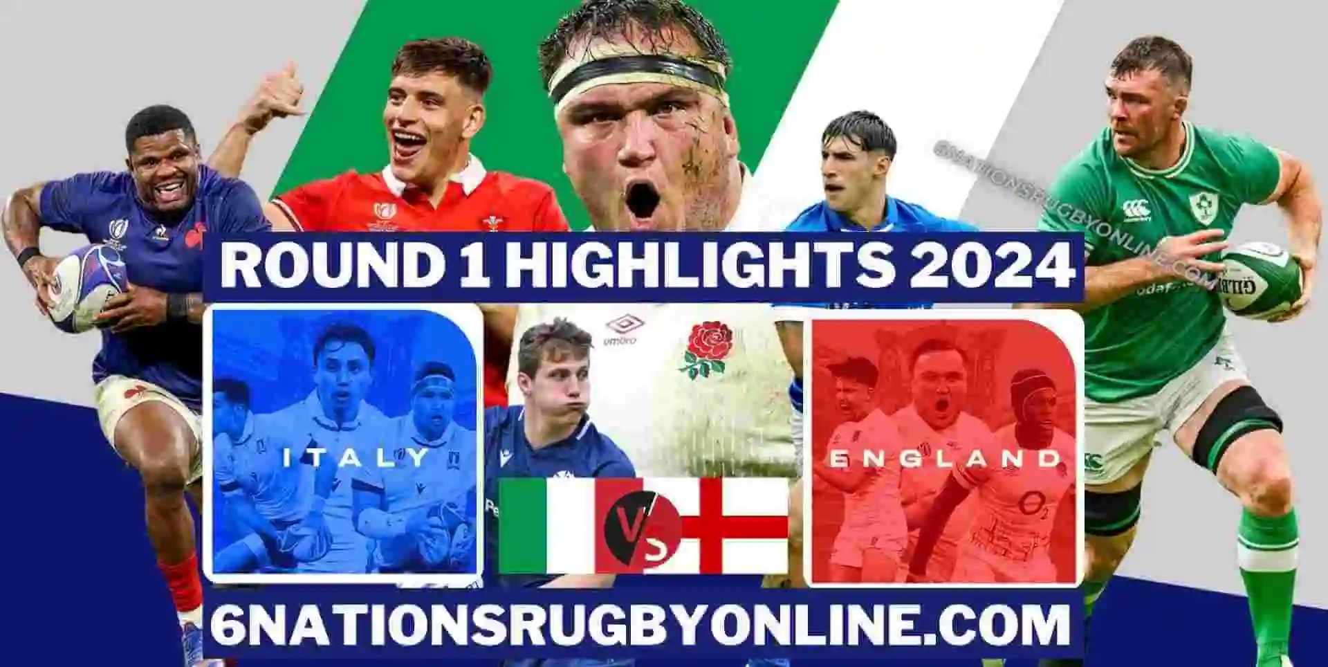 Italy Vs England Rugby Highlights 2024 Round 1