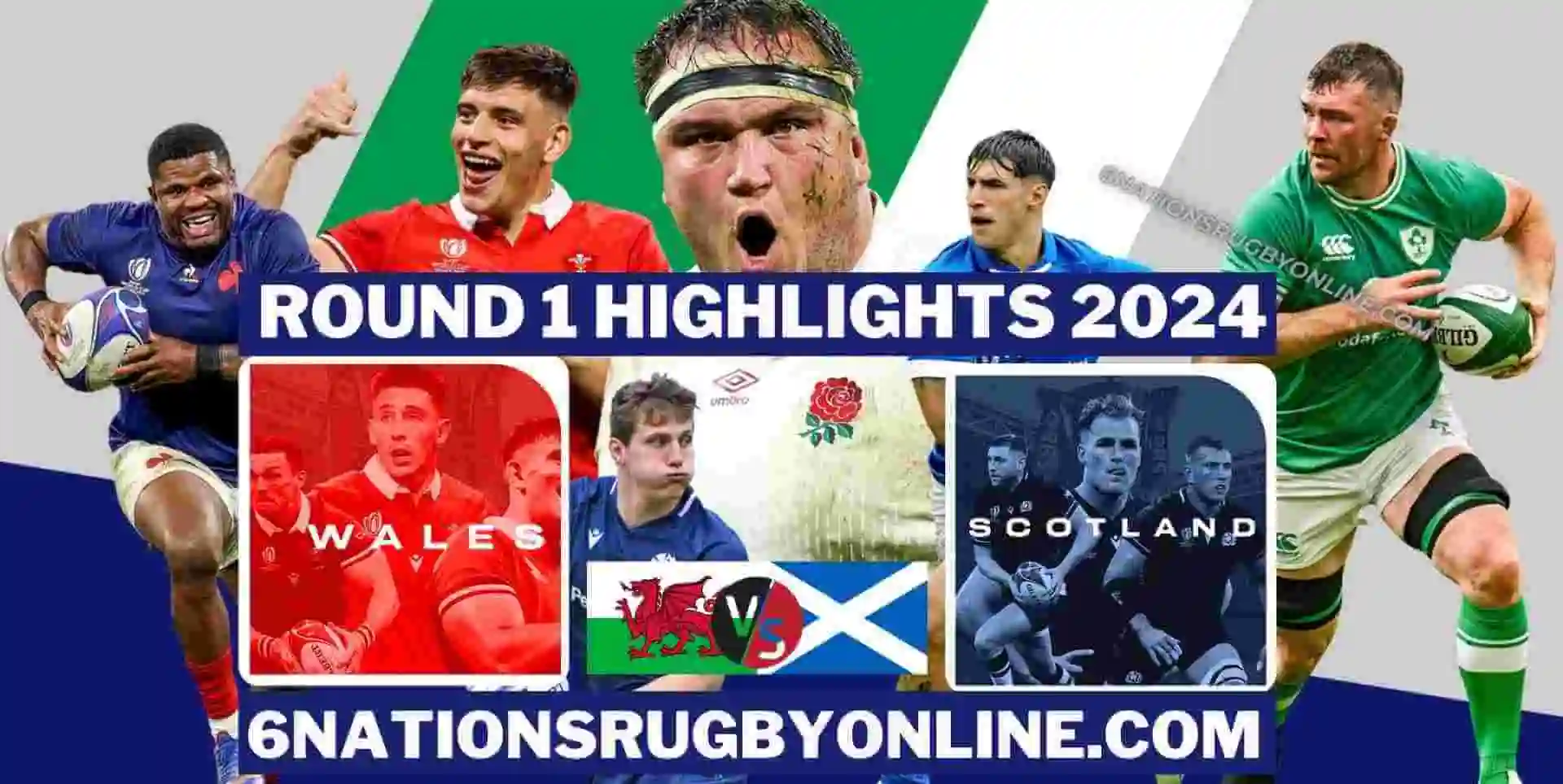 Wales Vs Scotland Rugby Highlights 2024 Round 1