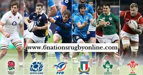 6 Nations Rugby Schedule 2018