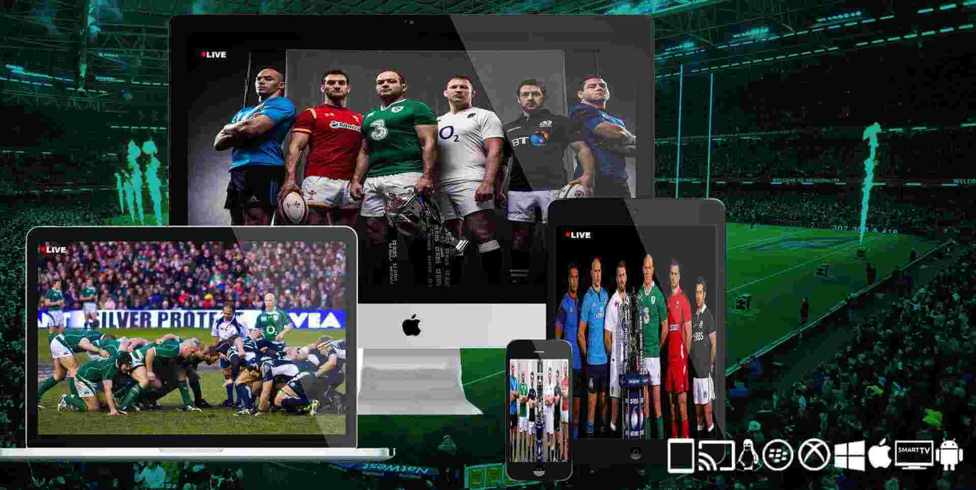6 Nations Rugby Online: Six Nation 2023 Live Stream slider